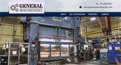 Desktop Screenshot of generalmachineryllc.com